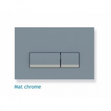 Панель смыва Integro Matt Chrome