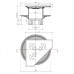 Душевой трап Pestan Confluo Standard Angle Vertical 13000021