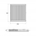 Радиатор стальной Aquatronic 11-К 300х1200 боковое подключение
