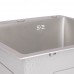 Кухонна мийка Lidz H5050G 3.0/0.8 мм Brush Grey (LDH5050GPVD3008)