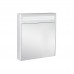 Зеркальный шкаф подвесной Qtap Robin 600х730х145 White с LED-подсветкой QT1377ZP6001W