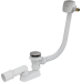 Сифон для ванны Alca Plast A508KM click-clack с напуском воды через перелив пластик/металл, 80см